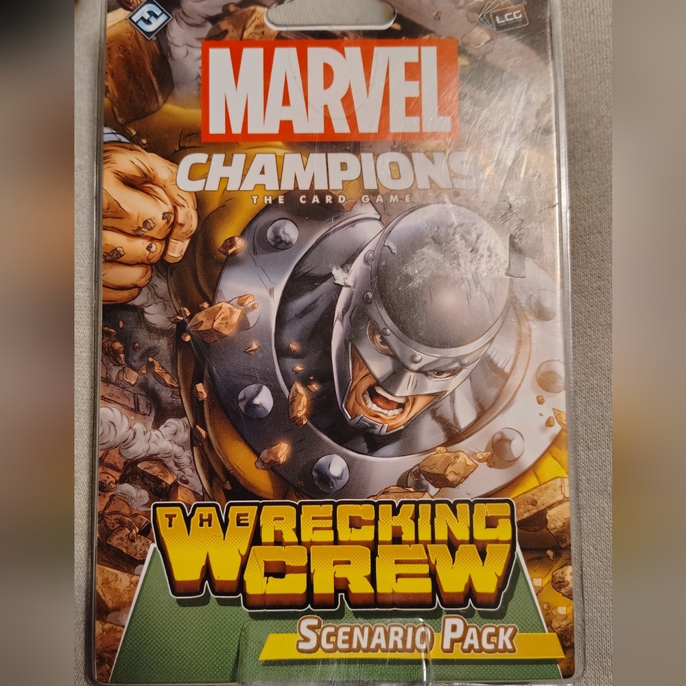 Brand New In Original Package Marvel Champions The Wrecking Crew Scenario Pack